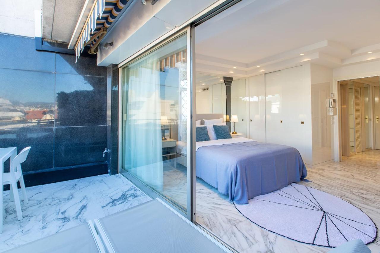 Royal Promenade Pool Terrace With Sea View Apartment Nice Exterior photo